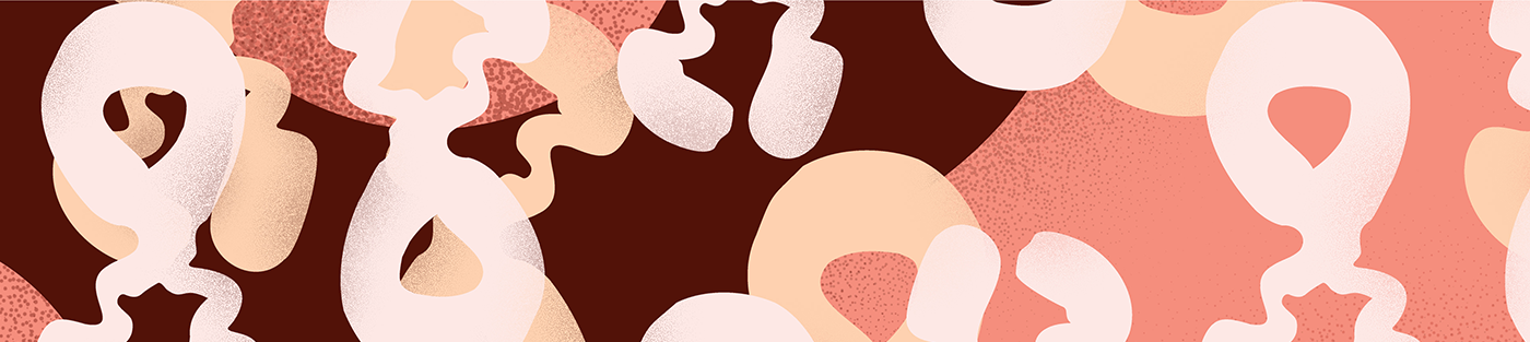 Squiggly shapes art